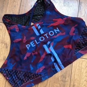 NWTs Peloton Bra Small Camo High Neck